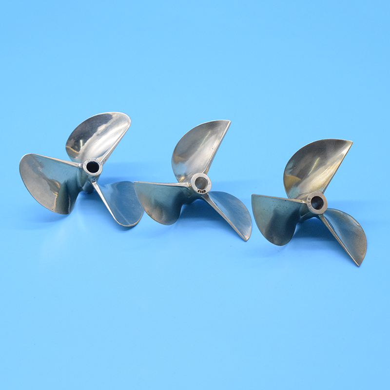 Rc Boat Metal Propeller Copper 3 Blade - Rc Tekne Pervanesi 6717 7016 7214