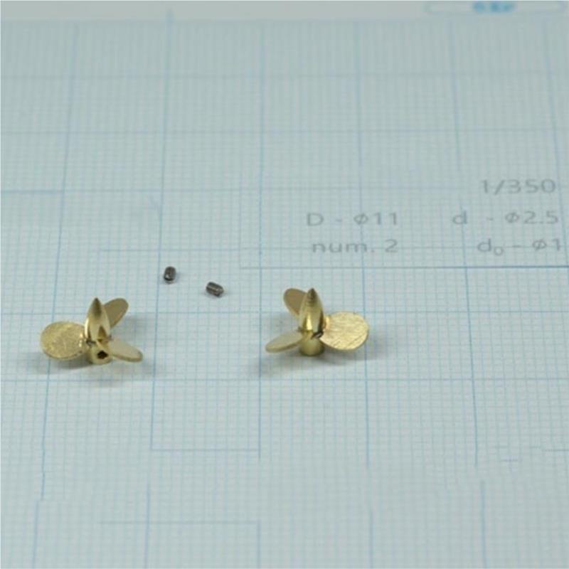 11mm 3 Kanatlı Bakır Pervane S - Rc Boat Metal Propeller Copper 3 Blade incelemesi ve fiyatı