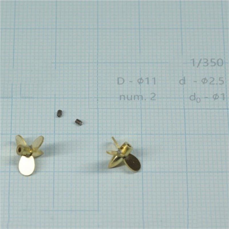 11mm 3 Kanatlı Bakır Pervane S - Rc Boat Metal Propeller Copper 3 Blade incelemesi ve fiyatı
