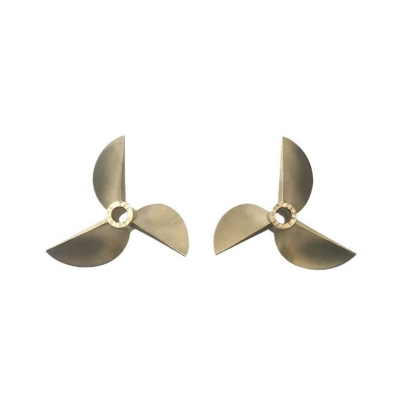 RC Model Tekne Bakır Pervane 3 - Rc Boat Metal Propeller Copper 3 Blade incelemesi ve fiyatı
