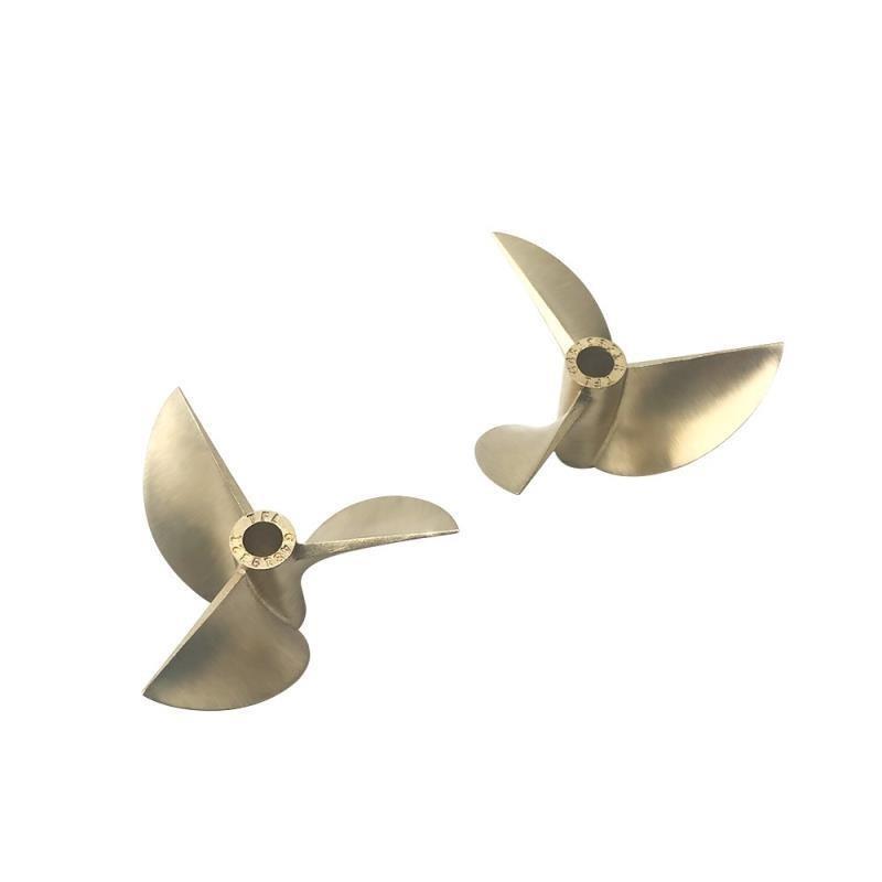 RC Model Tekne Bakır Pervane 3 - Rc Boat Metal Propeller Copper 3 Blade incelemesi ve fiyatı