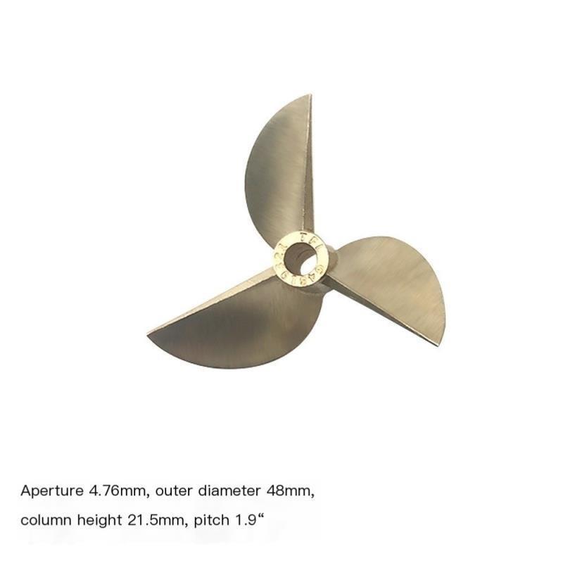 RC Model Tekne Bakır Pervane 3 - Rc Boat Metal Propeller Copper 3 Blade incelemesi ve fiyatı