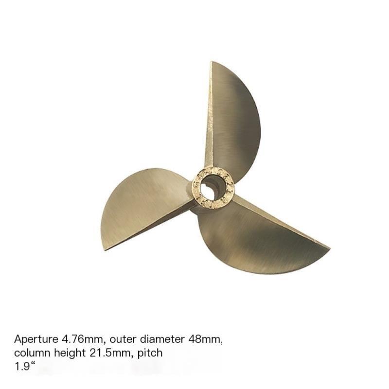 RC Model Tekne Bakır Pervane 3 - Rc Boat Metal Propeller Copper 3 Blade incelemesi ve fiyatı