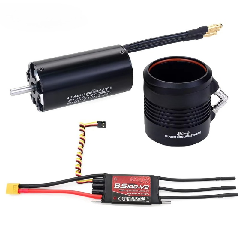 SURPASS HOBBY 2948 2958 2968 3 - Rc Boat Water Cooling Jacket Motor incelemesi ve fiyatı