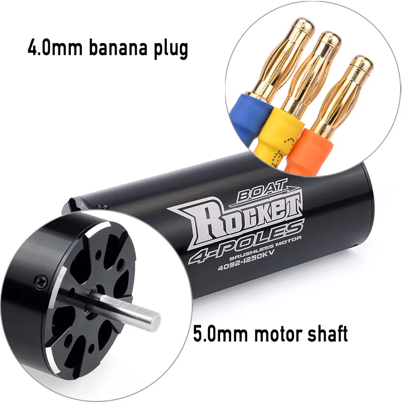 UniFlyRocket-RC 4074 4082 4092 - Rc Boat Water Cooling Jacket Motor incelemesi ve fiyatı