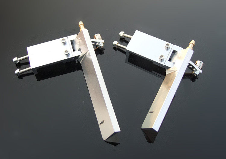 75mm 95mm Su Alma Dümeni, Elek - Rc Boat Rudder Aluminum Water Pickup incelemesi ve fiyatı