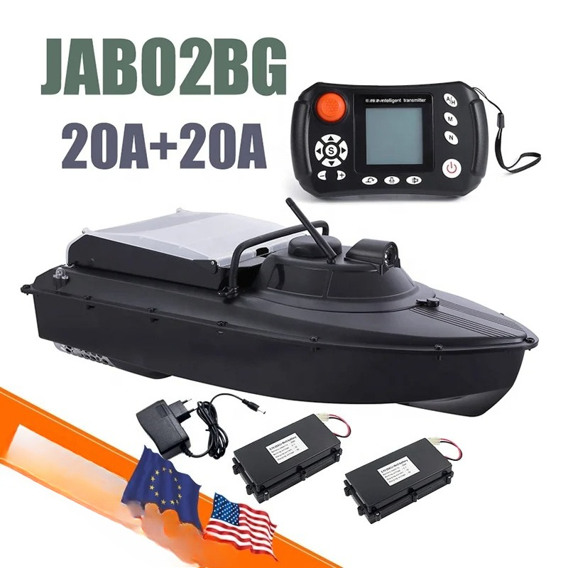 Alman Malı JABO2BG 20A*2 Çift  - Rc Bait Boat Gps Autopilot Fish Finder incelemesi ve fiyatı