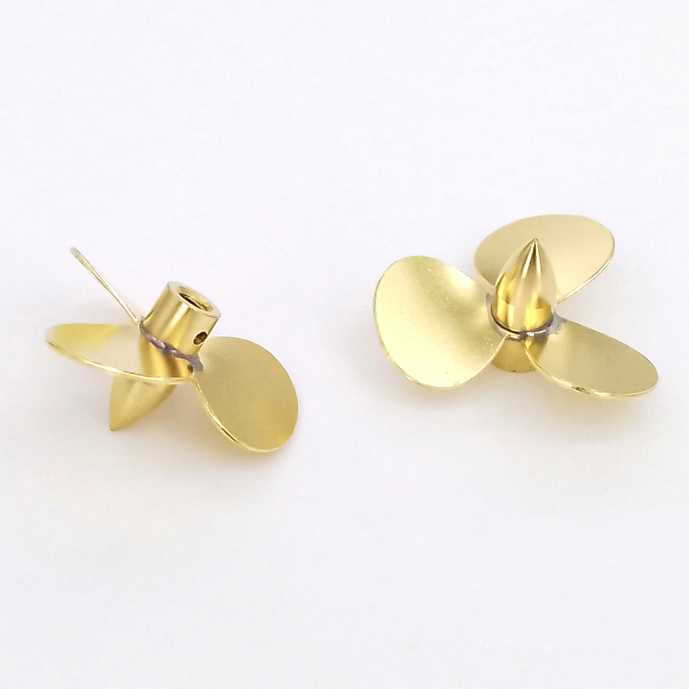 RC tekne 3-Blades pervane bakı - Rc Boat Metal Propeller Copper 3 Blade incelemesi ve fiyatı