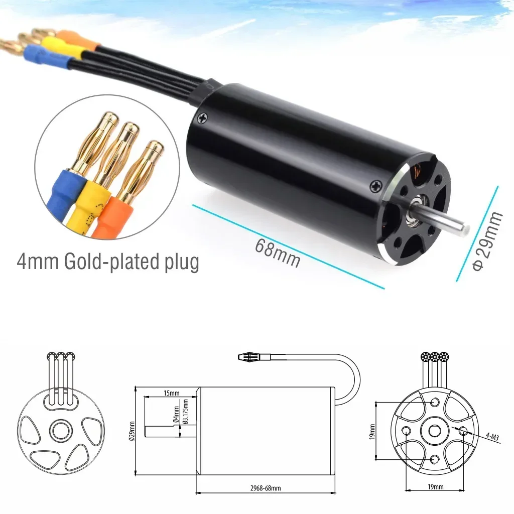 Aşmak Hobi Roket 2948 2958 296 - Rc Boat Water Cooling Jacket Motor incelemesi ve fiyatı