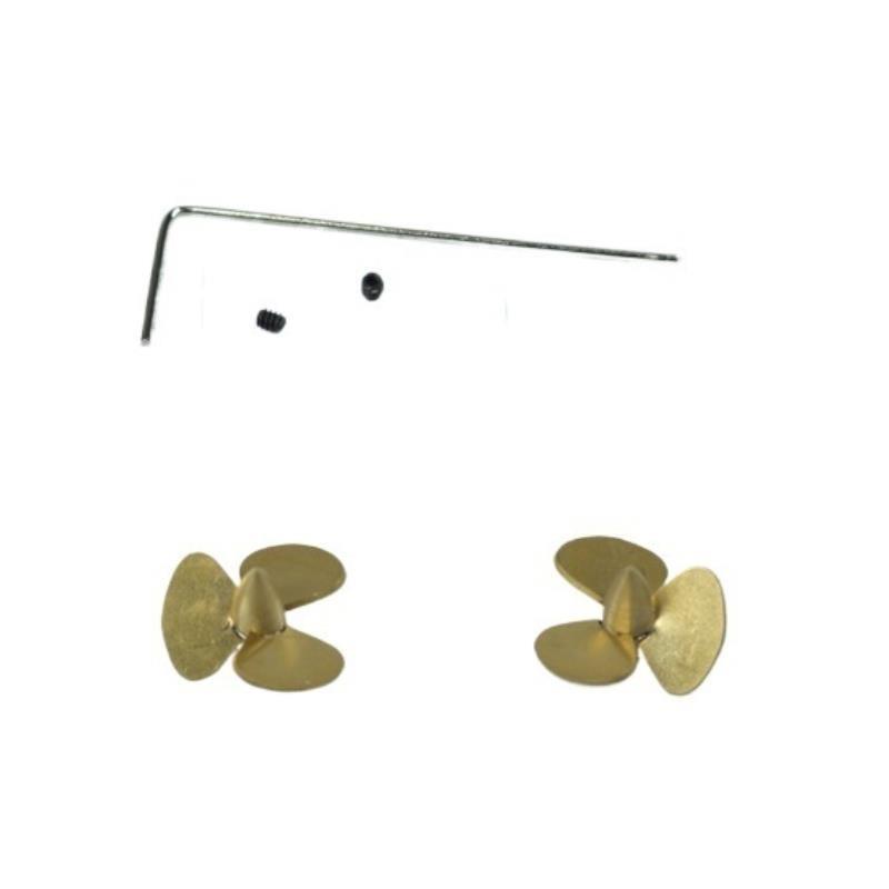 12.4mm 3 Bıçaklı Bakır Pervane - Rc Boat Metal Propeller Copper 3 Blade incelemesi ve fiyatı