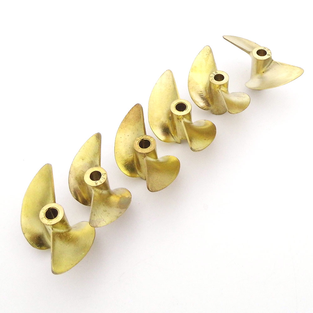 1 adet 2-blades bakır RC tekne - Rc Boat Metal Propeller Copper 3 Blade incelemesi ve fiyatı