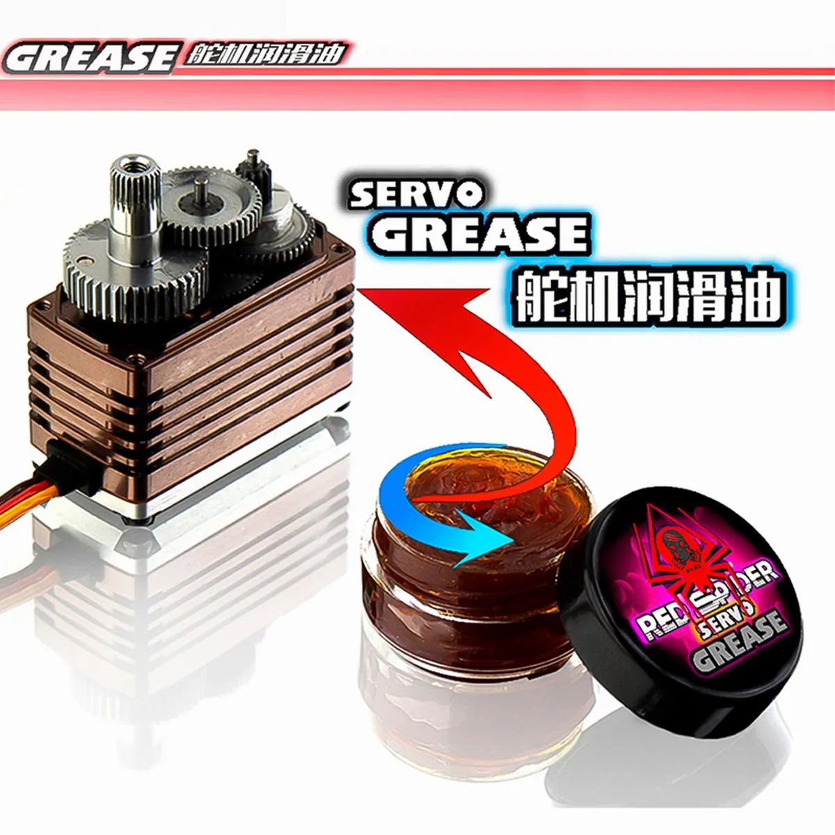 Servo Dişli Gürültü Azaltıcı Y - Marine Grease Waterproof Rc Boat incelemesi ve fiyatı