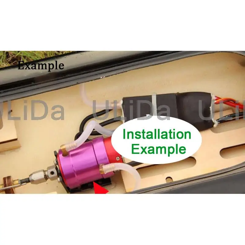 Rc Tekne CNC Deniz Motoru Su S - Rc Boat Water Cooling Jacket Motor incelemesi ve fiyatı