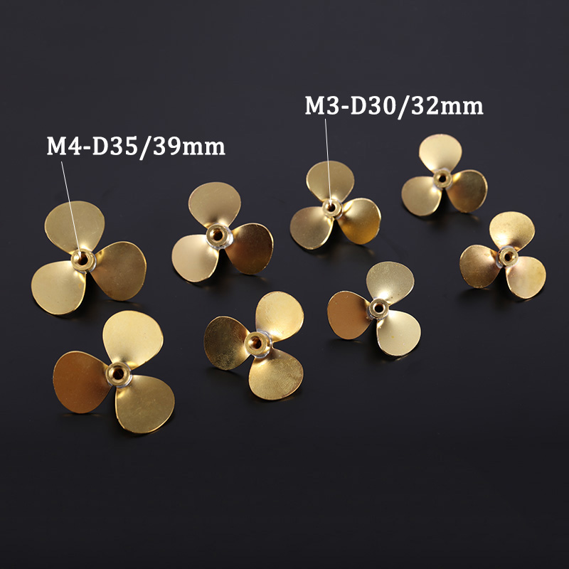1 adet Bakır 3-Blades Pervane  - Rc Boat Metal Propeller Copper 3 Blade incelemesi ve fiyatı