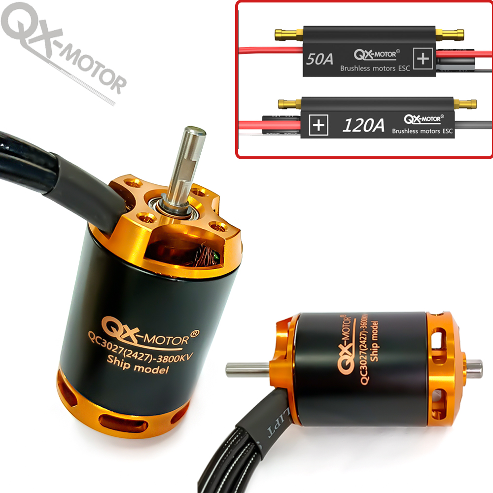 QX-MOTOR QC3027 RC Yarış Tekne - Brushless Esc Waterproof 120A Marine incelemesi ve fiyatı