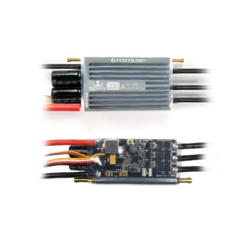 FLYCOLOR KRAKEN Yüksek Voltaj  - Brushless Esc Waterproof 120A Marine incelemesi ve fiyatı