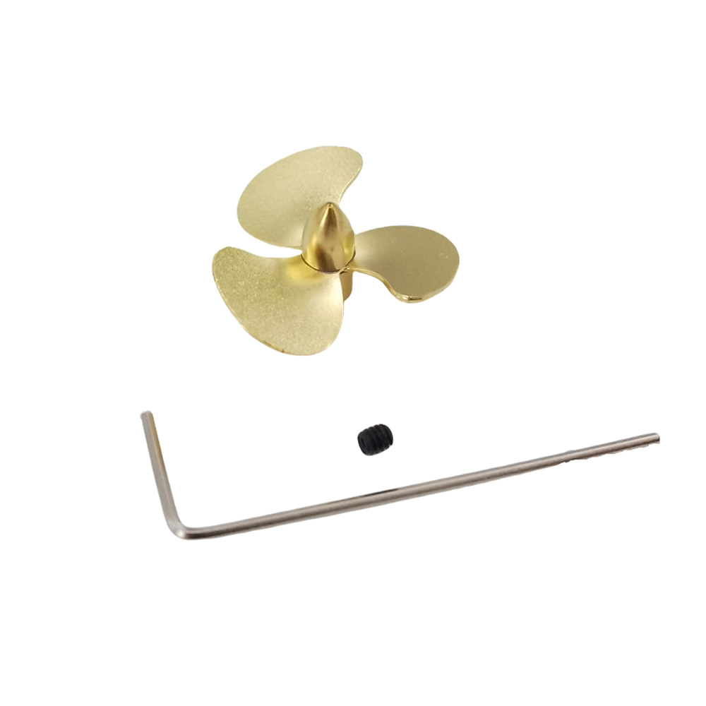 RC Tekne Pervanesi 2mm 19mm Ba - Rc Boat Metal Propeller Copper 3 Blade incelemesi ve fiyatı