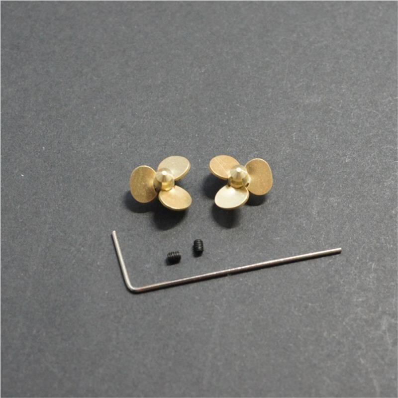 RC Tekne Bakır Pervane 3 Kanat - Rc Boat Metal Propeller Copper 3 Blade incelemesi ve fiyatı