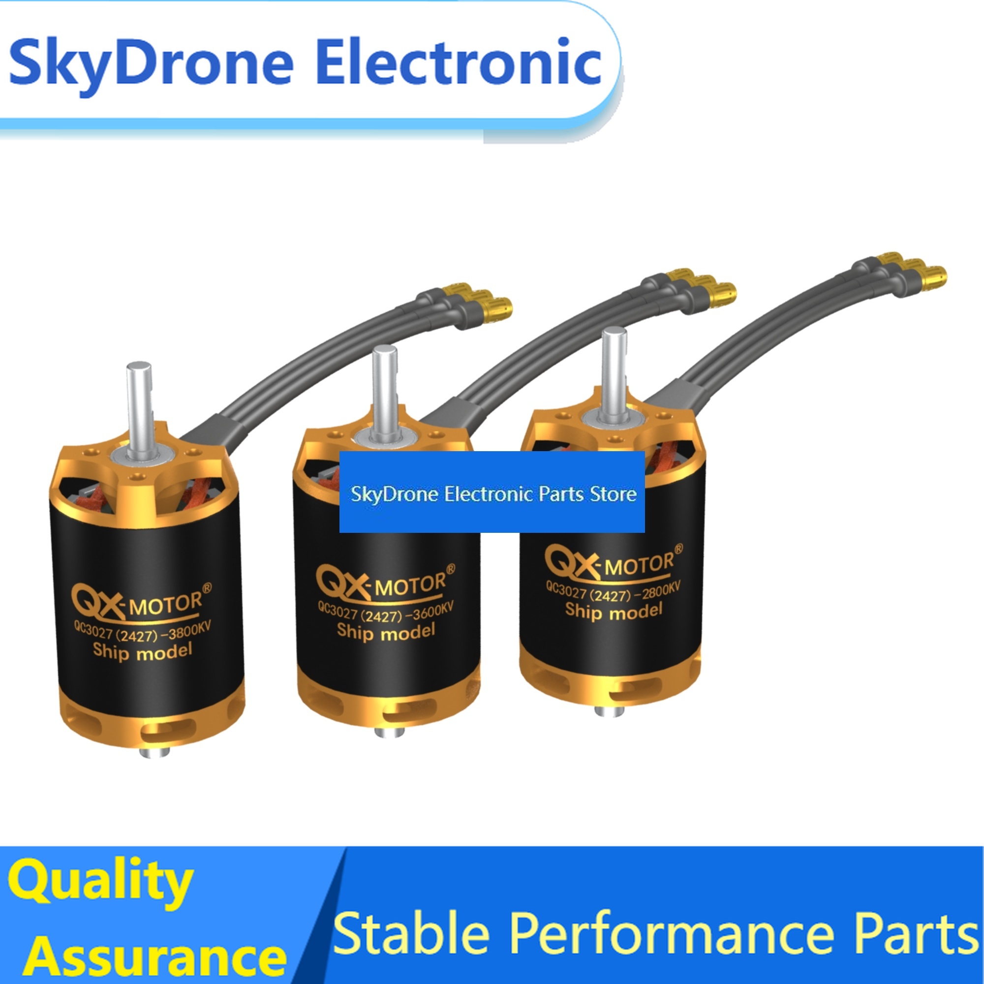 SkyDElQX-MOTOR QC3027 Su Geçir - Brushless Esc Waterproof 120A Marine incelemesi ve fiyatı