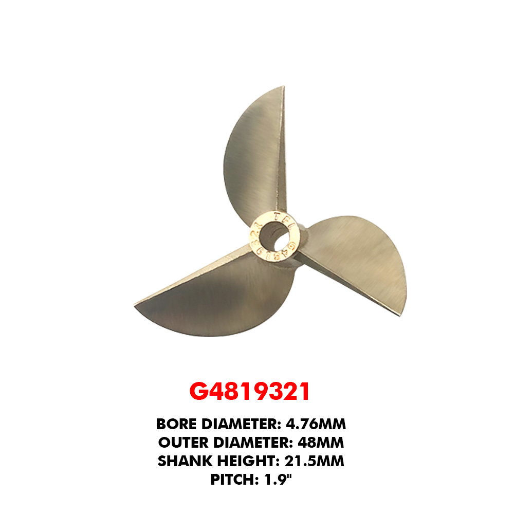 TFL 3 Kanatlı 48mm Yüksek Hass - Rc Boat Metal Propeller Copper 3 Blade incelemesi ve fiyatı