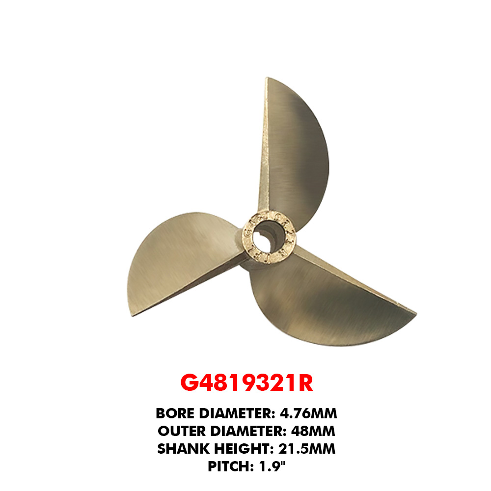 TFL 3 Kanatlı 48mm Yüksek Hass - Rc Boat Metal Propeller Copper 3 Blade incelemesi ve fiyatı